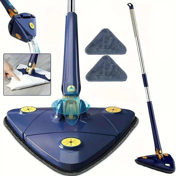 Trapeador 2 en 1 con Cabezal 360°